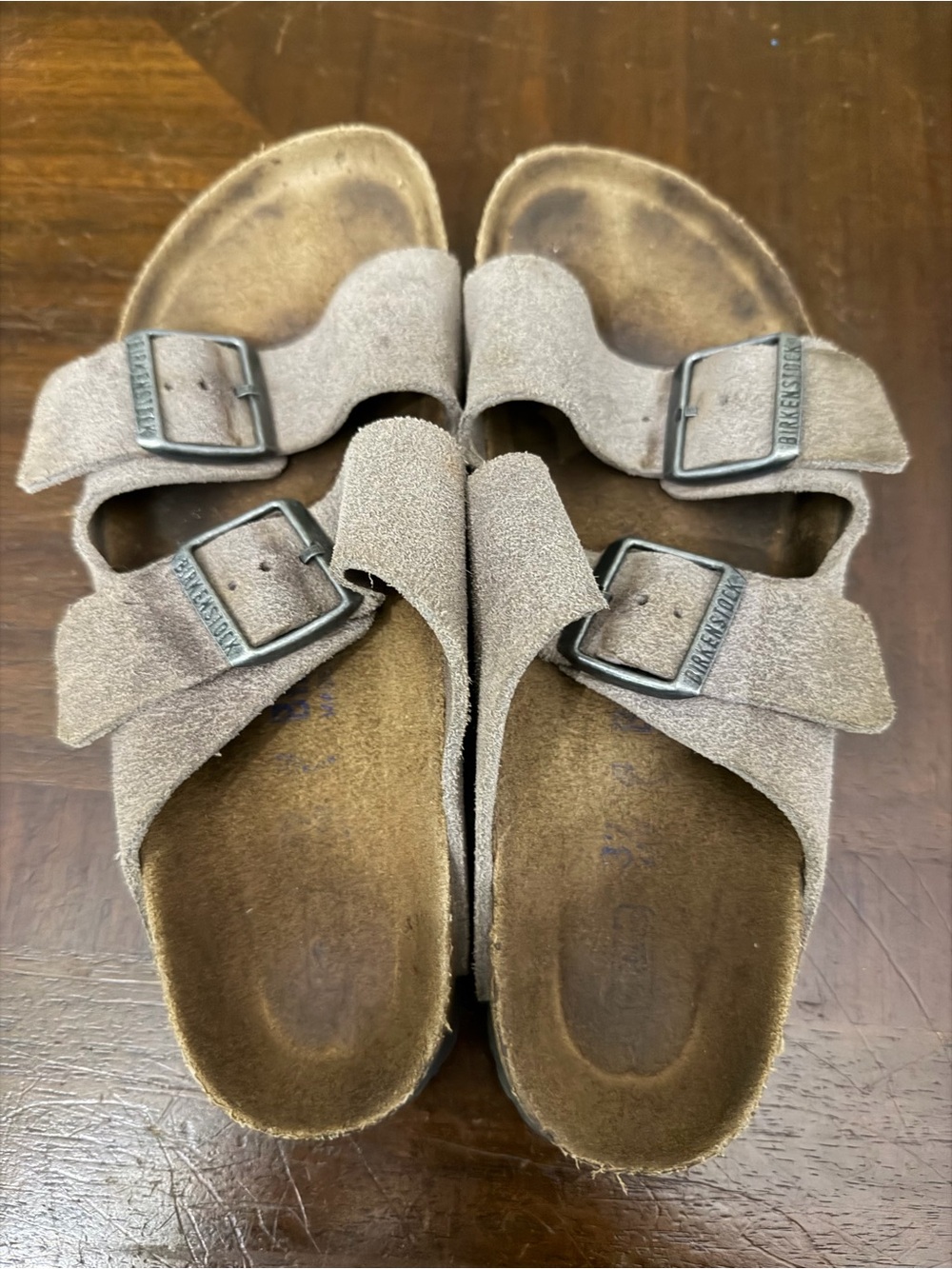 Birkenstock Mauve Suede Arizona
